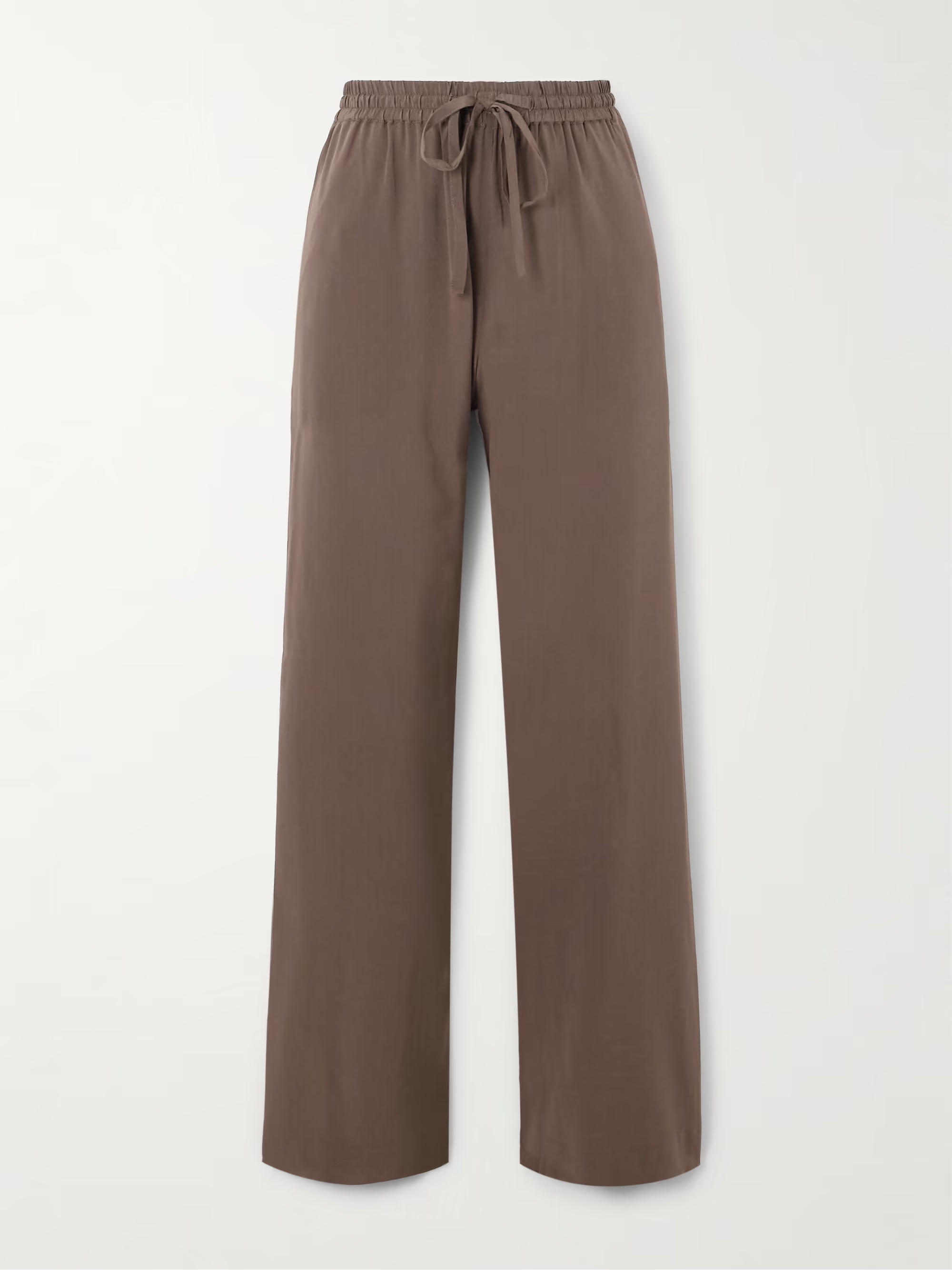 Silk crepe de chine track pants | NET-A-PORTER (UK & EU)