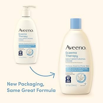 Aveeno Eczema Therapy Daily Moisturizing Cream for Eczema-Prone Skin with Colloidal Oatmeal & Cer... | Amazon (US)