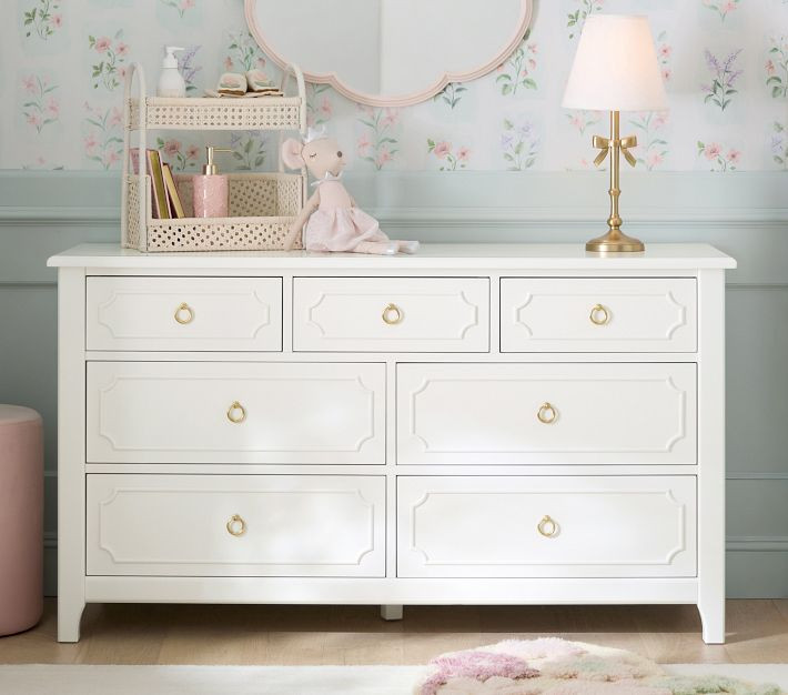 Ava Regency 7-Drawer Dresser (56w x 19d") | Pottery Barn Kids