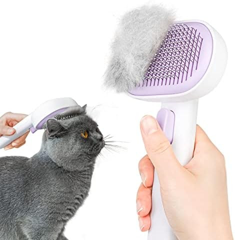 Aumuca Cat Brush for Shedding, Cat Brushes for Indoor Cats, Cat Brush for Long or Short Haired Ca... | Amazon (US)