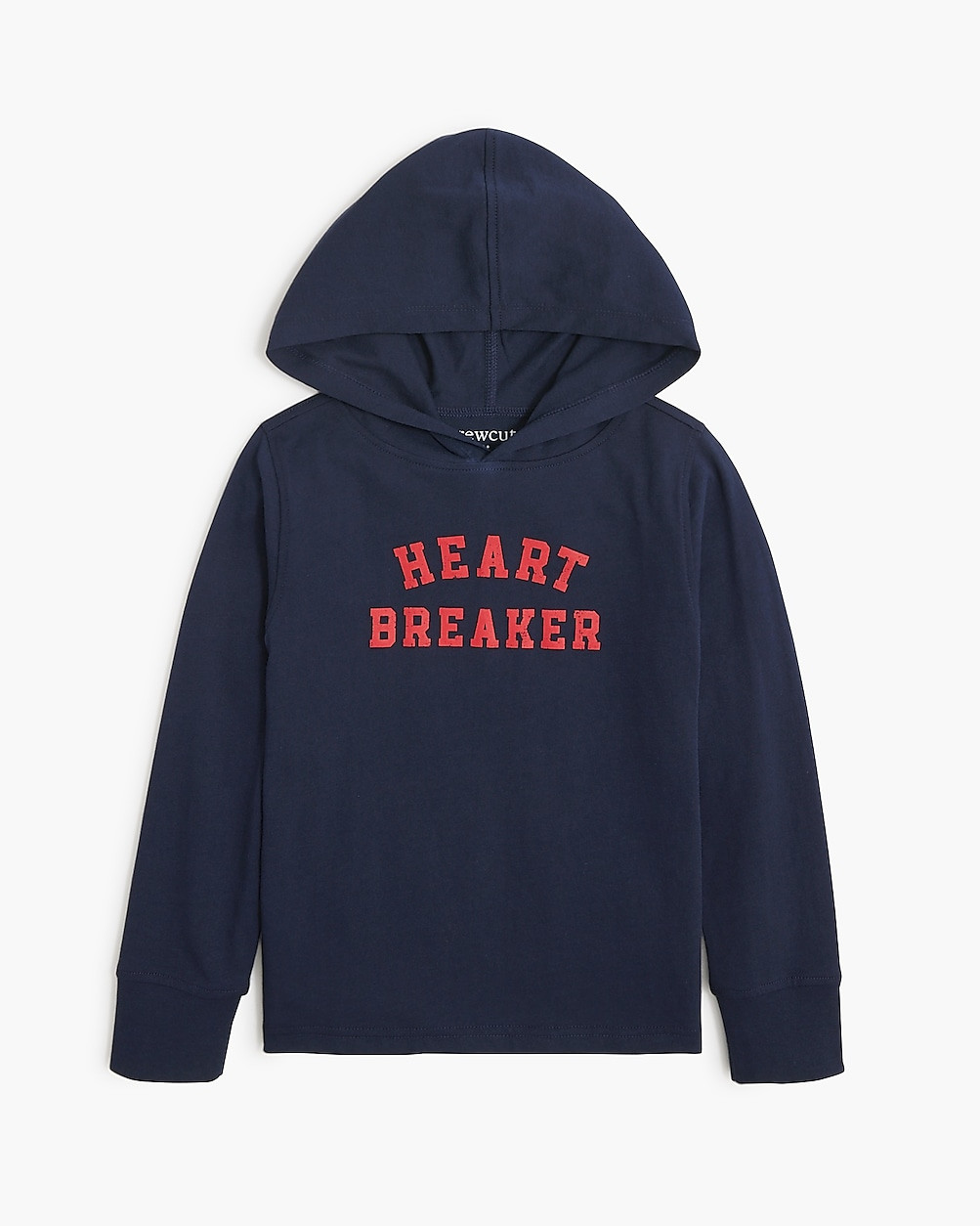 Boys' "heartbreaker" jersey hoodie | J.Crew Factory