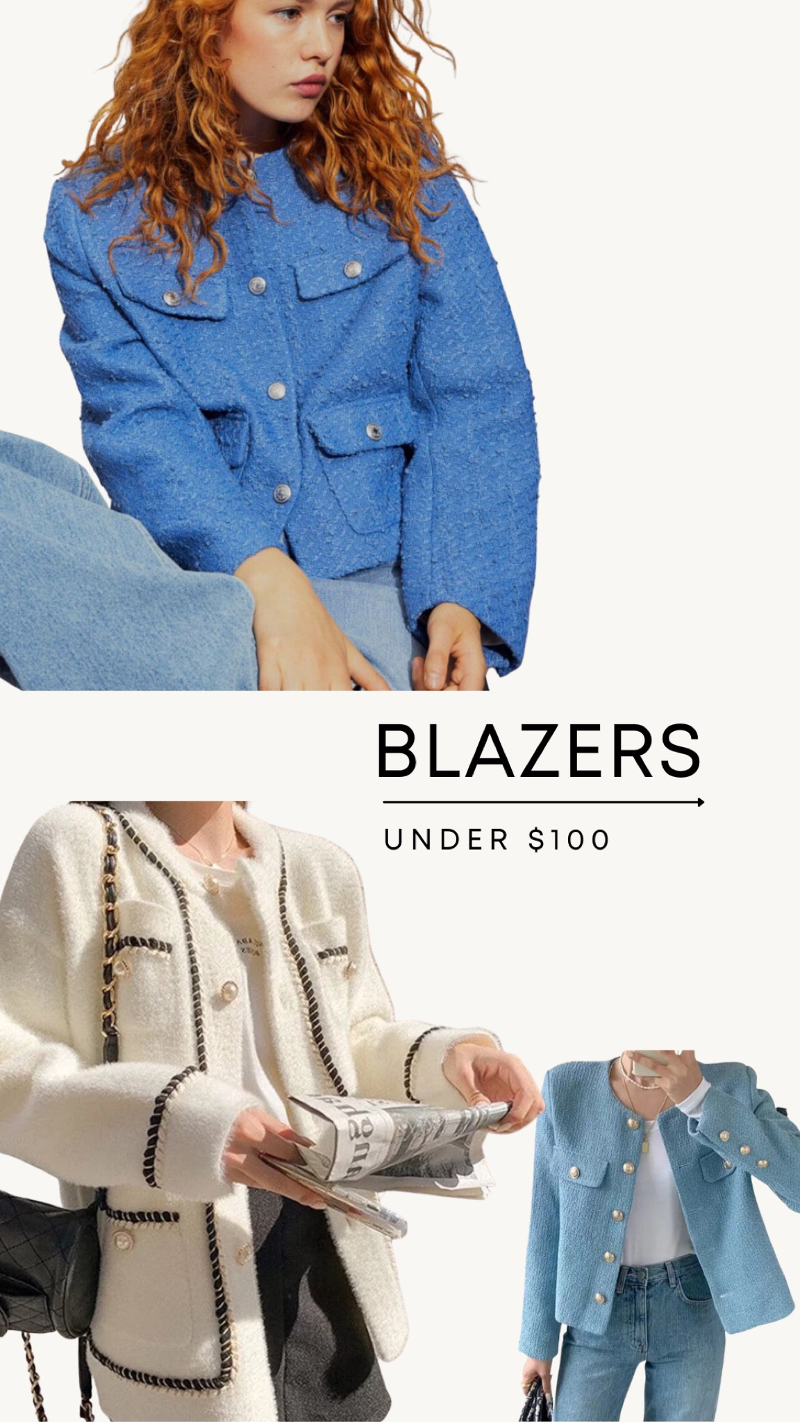 Perfect fall blazers

#LTKfindsunder100