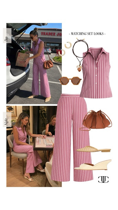 ✨ One outfit. Two occasions. One simple shoe change.

I've styled 8 chic matching sets that effortlessly take you from office to happy hour, errands to mahjong night, and pool to dinner—proving you don't need a whole new outfit to create a fresh look.

These versatile sets are the ultimate wardrobe heroes: polished, comfortable, and easy to dress up or down with the right pair of shoes. Tap to shop all the looks and see how one matching set can do it all. 🤍✨

#LTKStyle #MatchingSet #OutfitInspiration #EffortlessStyle #CapsuleWardrobe #DayToNightStyle #SummerStyle

#LTKootd #LTKSeasonal #LTKOver40