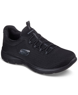 Skechers Women's Slip-Ins: Summits Wide Width Walking Sneakers from Finish Line - Macy's | Macy's