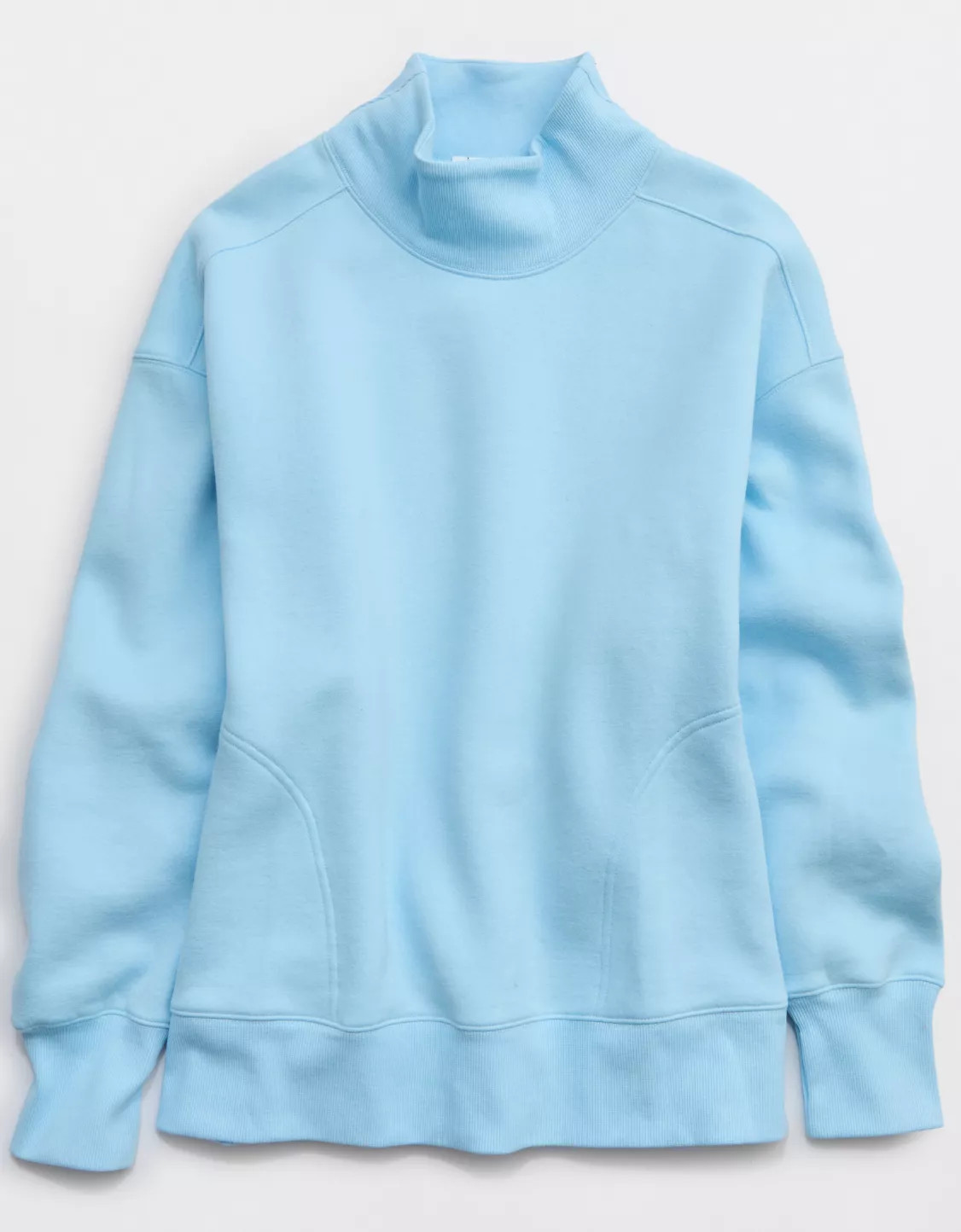 OFFLINE By Aerie Cloud Fleece Oversized Mockneck Sweatshirt | Aerie
