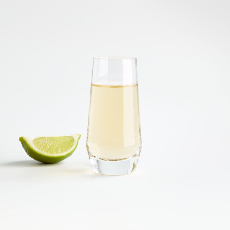 Schott Zwiesel Pure Tour Shooter Glass 3-Oz. + Reviews | Crate & Barrel | Crate & Barrel