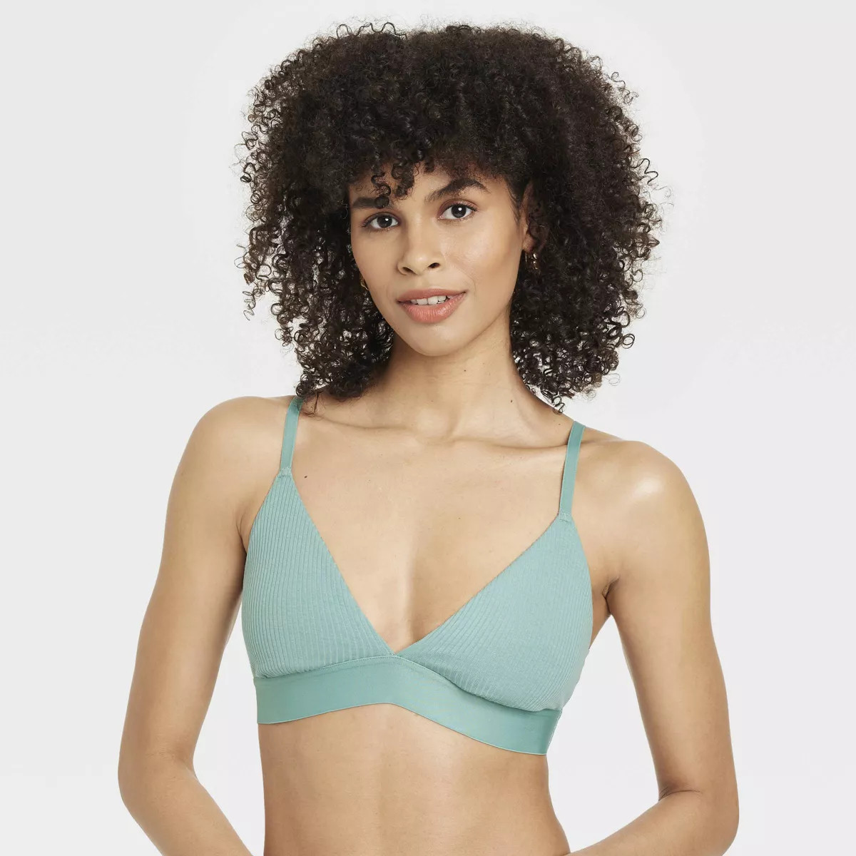 Women's Cotton Stretch Triangle Bralette - Auden™ | Target