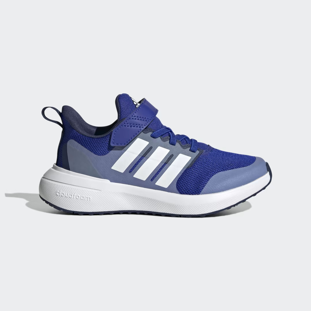 adidas Fortarun 2.0 Cloudfoam Elastic Lace Shoes Lucid Blue 1.5 Kids | adidas (US)