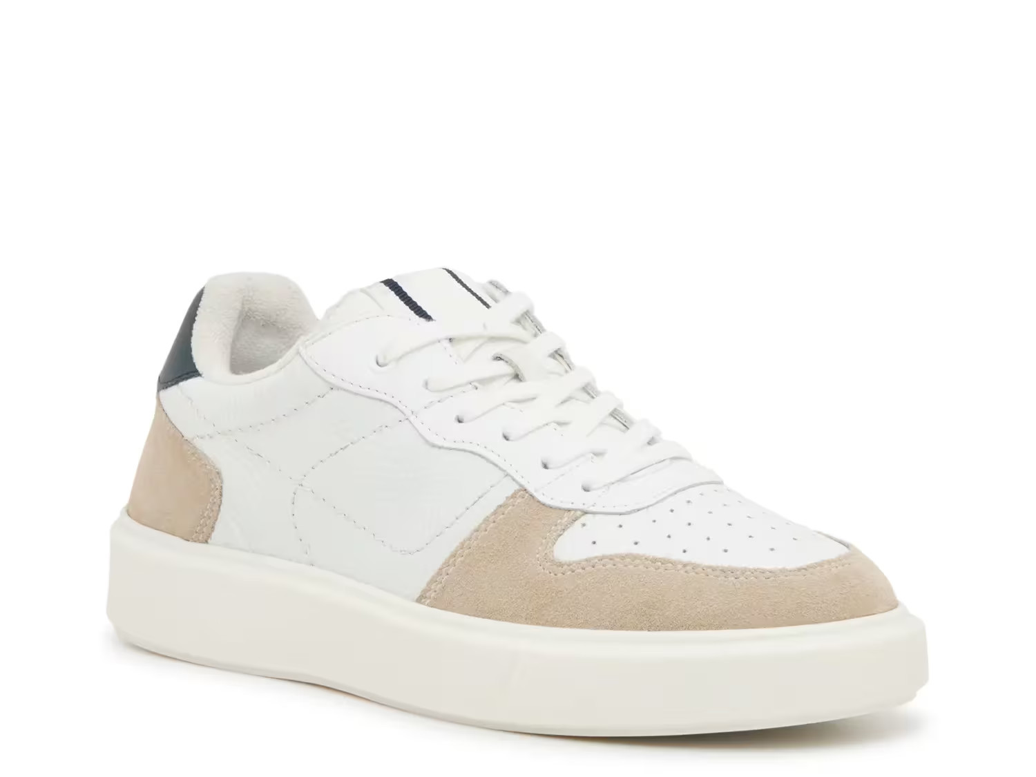 Steve Madden Davist Sneaker | Men's | White/Taupe | Size 9.5 | Sneakers | DSW