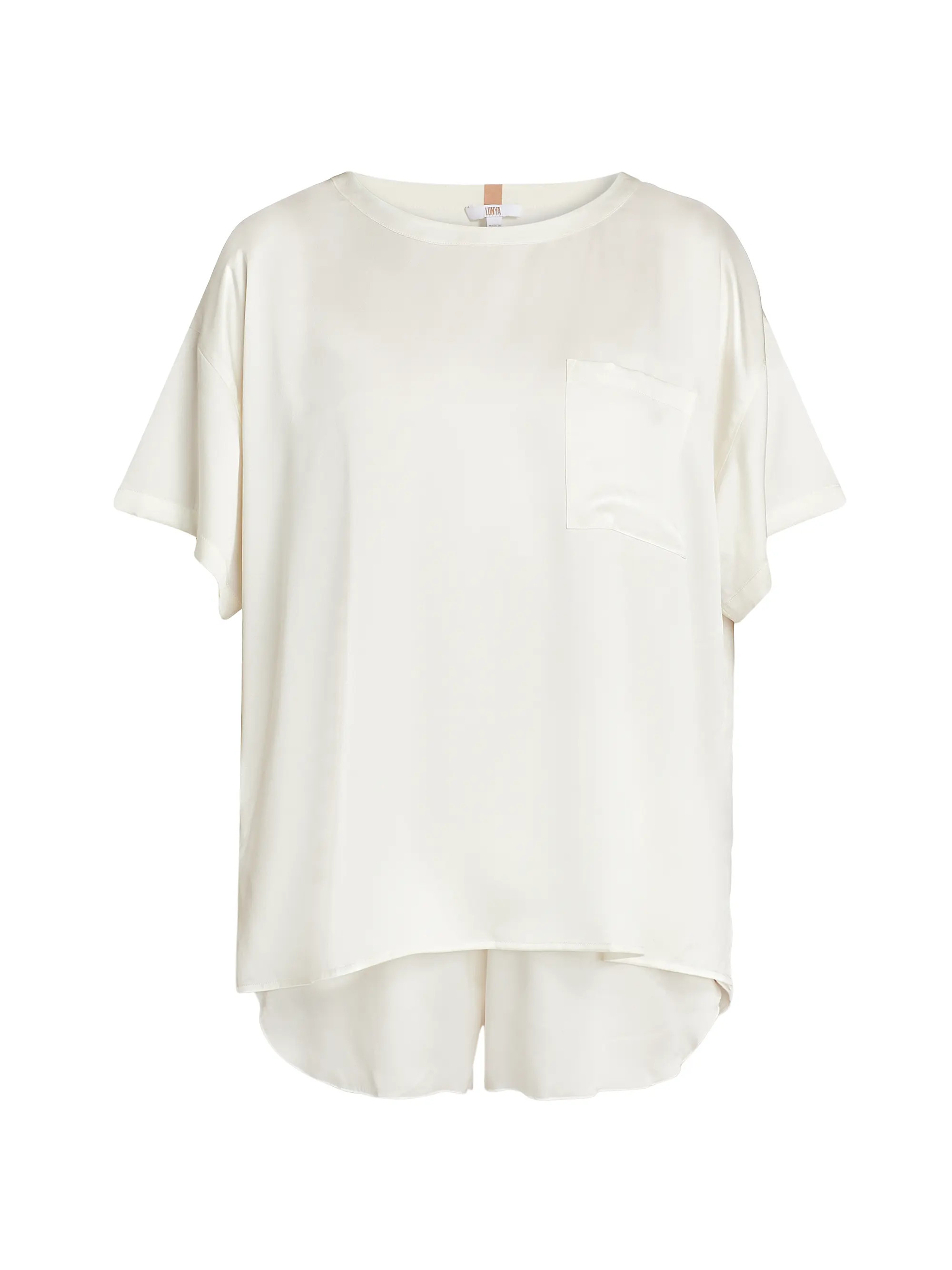 Washable Silk T-Shirt & Shorts Set | Saks Fifth Avenue