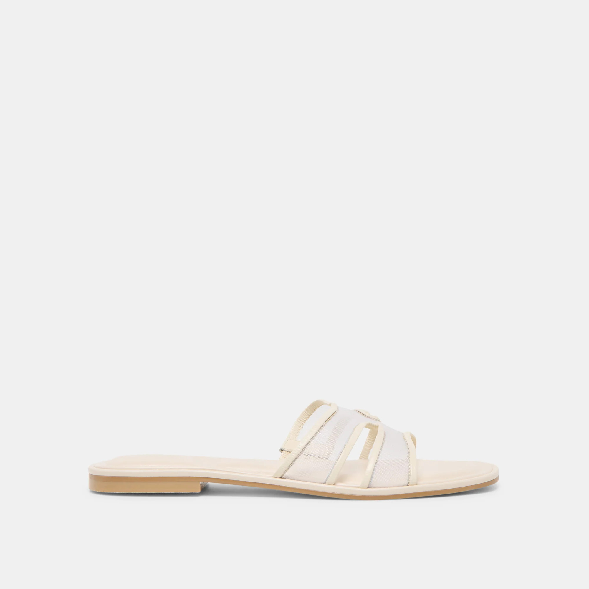 Flori Sandals Off White Mesh | DolceVita.com