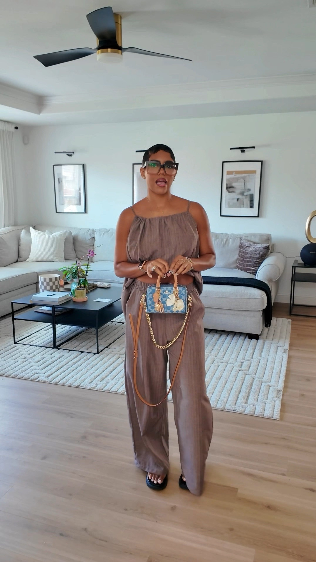 Casual chic outfit of the day I’m wearing this super casual chic 2-piece set 

I’m 5’7 wearing size medium

#LTKgrwm #LTKBeauty #LTKootd