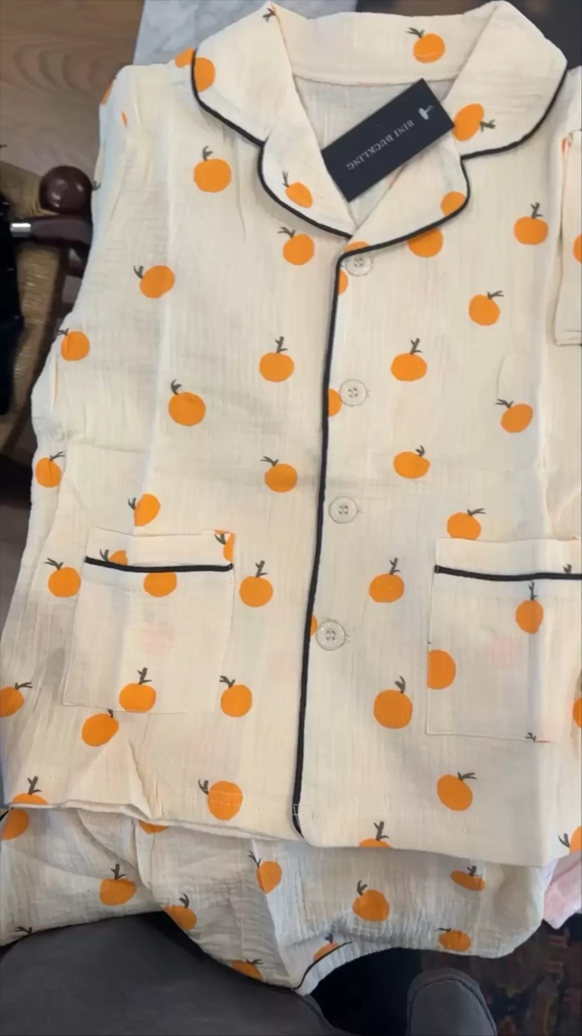 BINIDUCKLING Toddler Button Up Pajamas Summer Pjs for Girls Boys 18 Months  - 12 Years