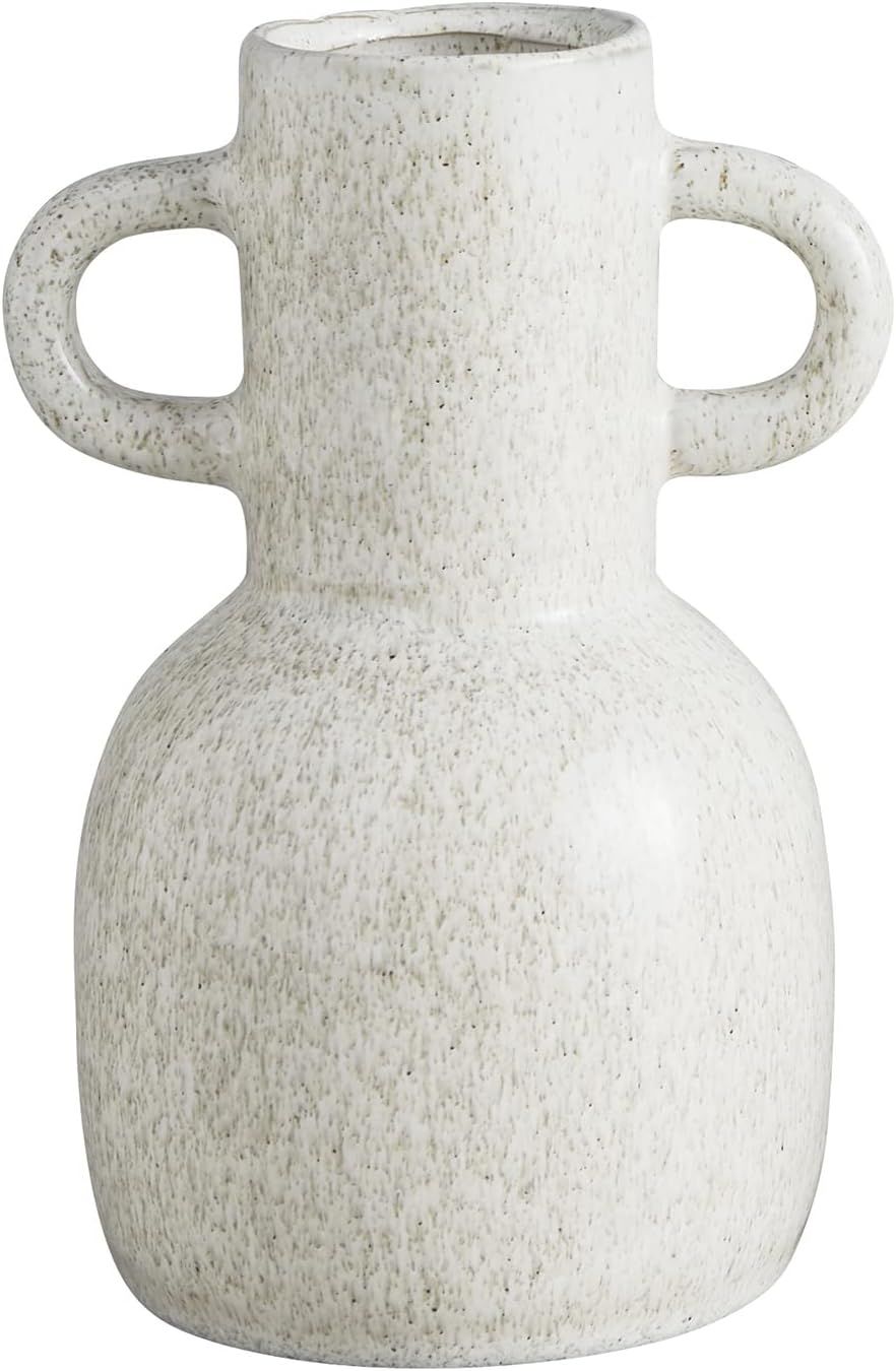 47th & Main Glazed Ceramic Vase, Small, Brown/Grey | Amazon (US)