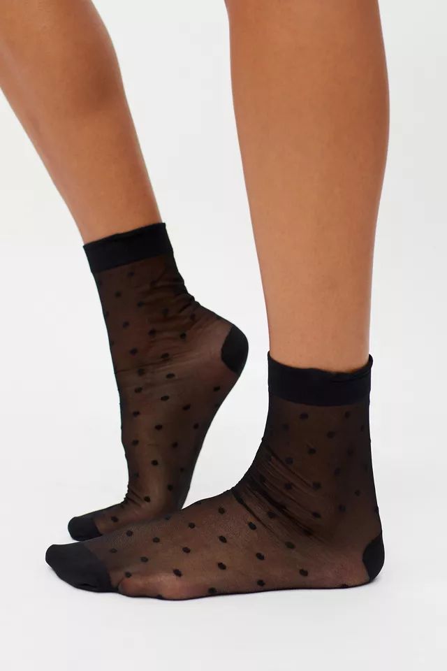Swiss Dot Sheer Sock | Urban Outfitters (US and RoW)