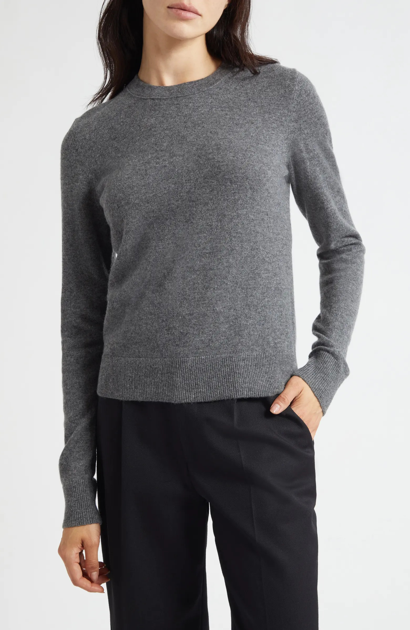Classic Crewneck Cashmere Sweater | Nordstrom