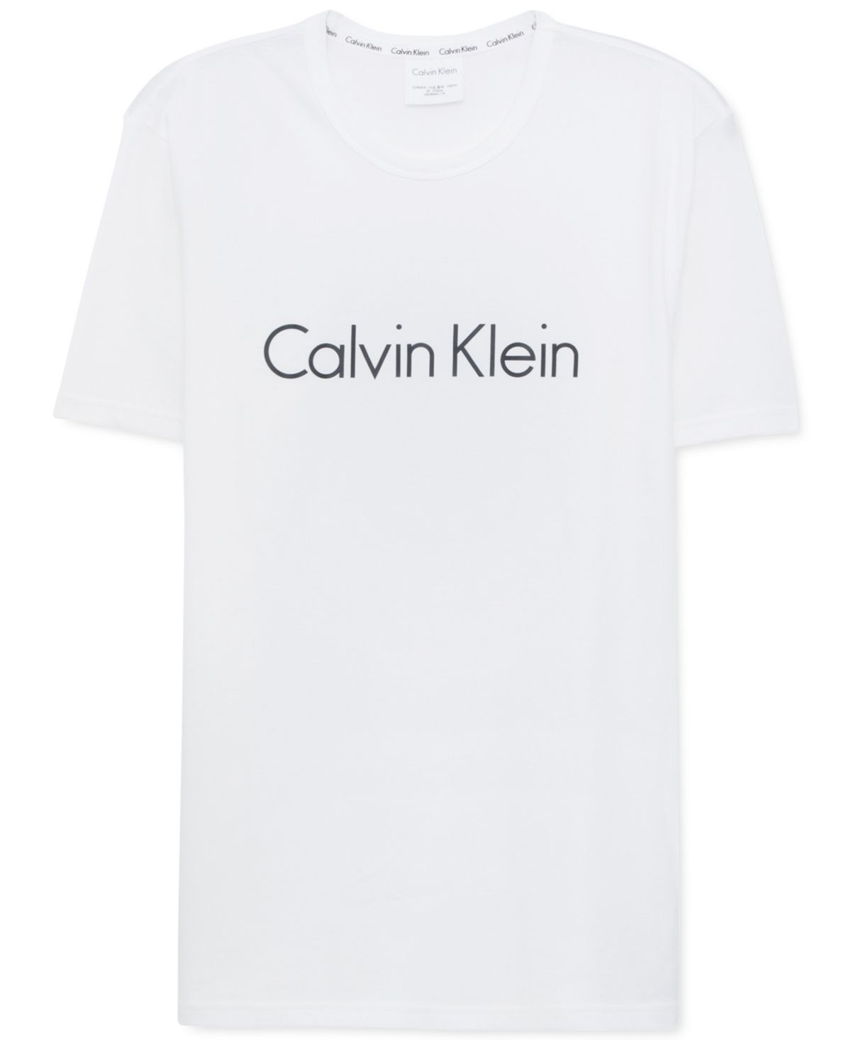 Calvin Klein Men's Logo Cotton T-Shirt | Macys (US)