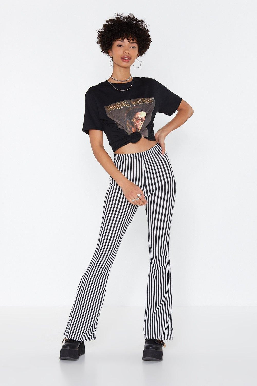 Living On a Thin Line Flare Pants | NastyGal (US & CA)