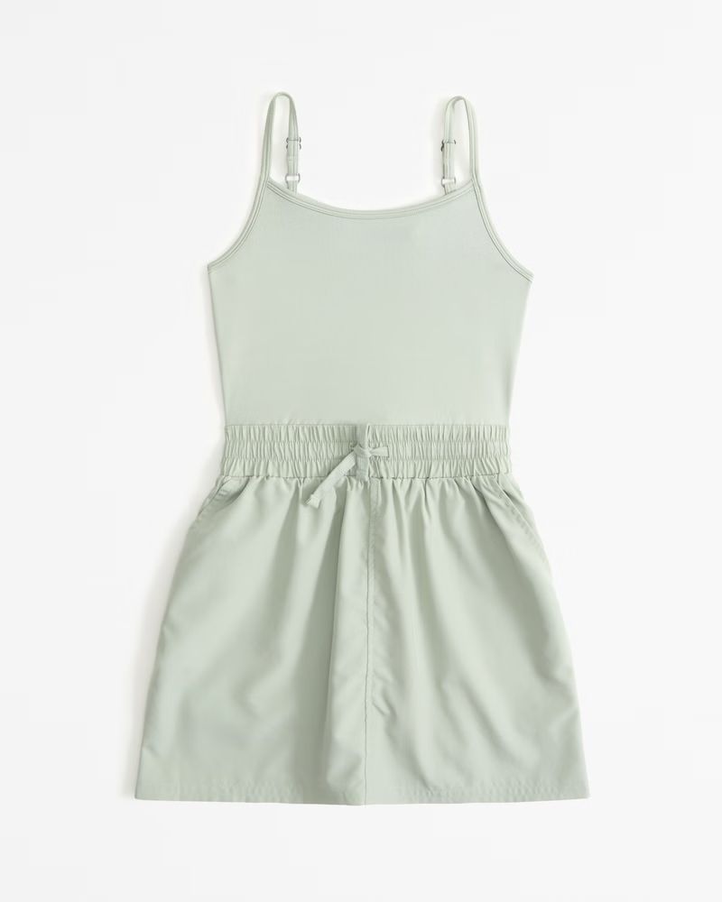 girls ypb mixed fabric dress | girls | Abercrombie.com | Abercrombie & Fitch (US)