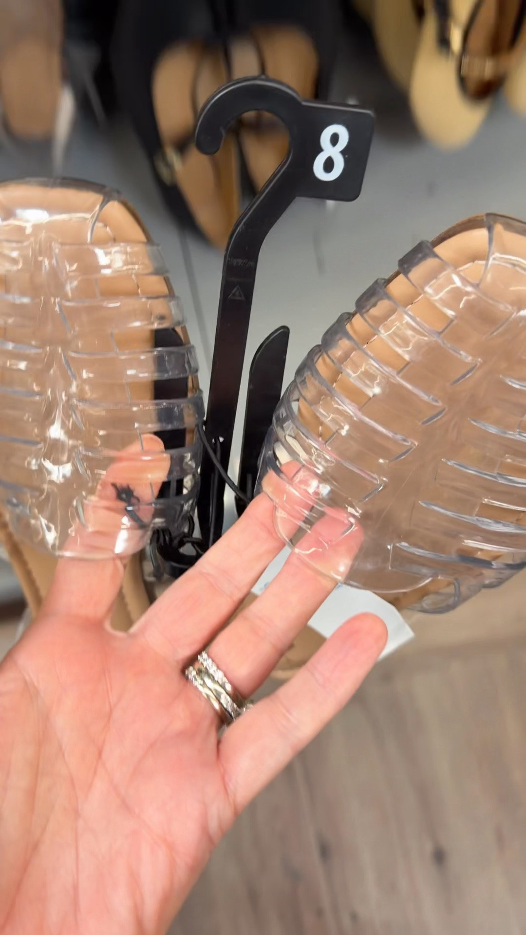 Cute jellies at Walmart
I’m between a 7.5 and an 8 and the 8 fit better

#LTKOver40