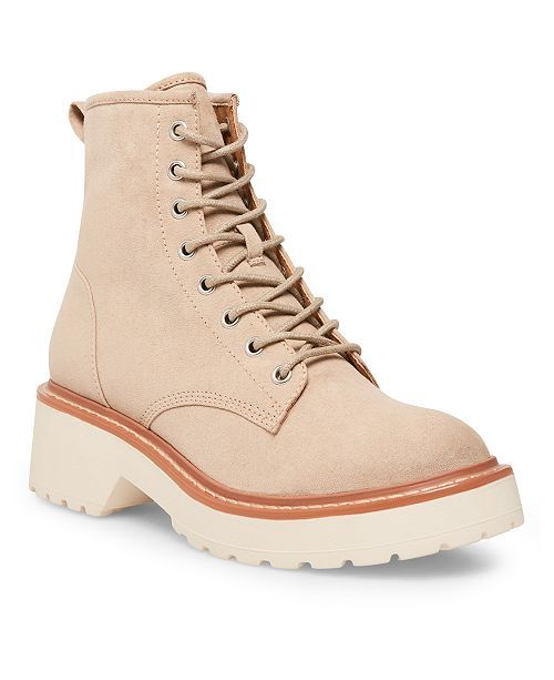 Carra Lace-Up Lug Sole Combat Boots | Macys (US)