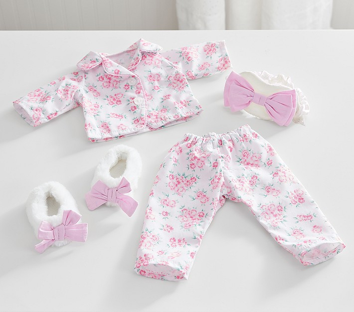 LoveShackFancy Designer Doll Antoinette Floral Sleepover Outfit | Pottery Barn Kids