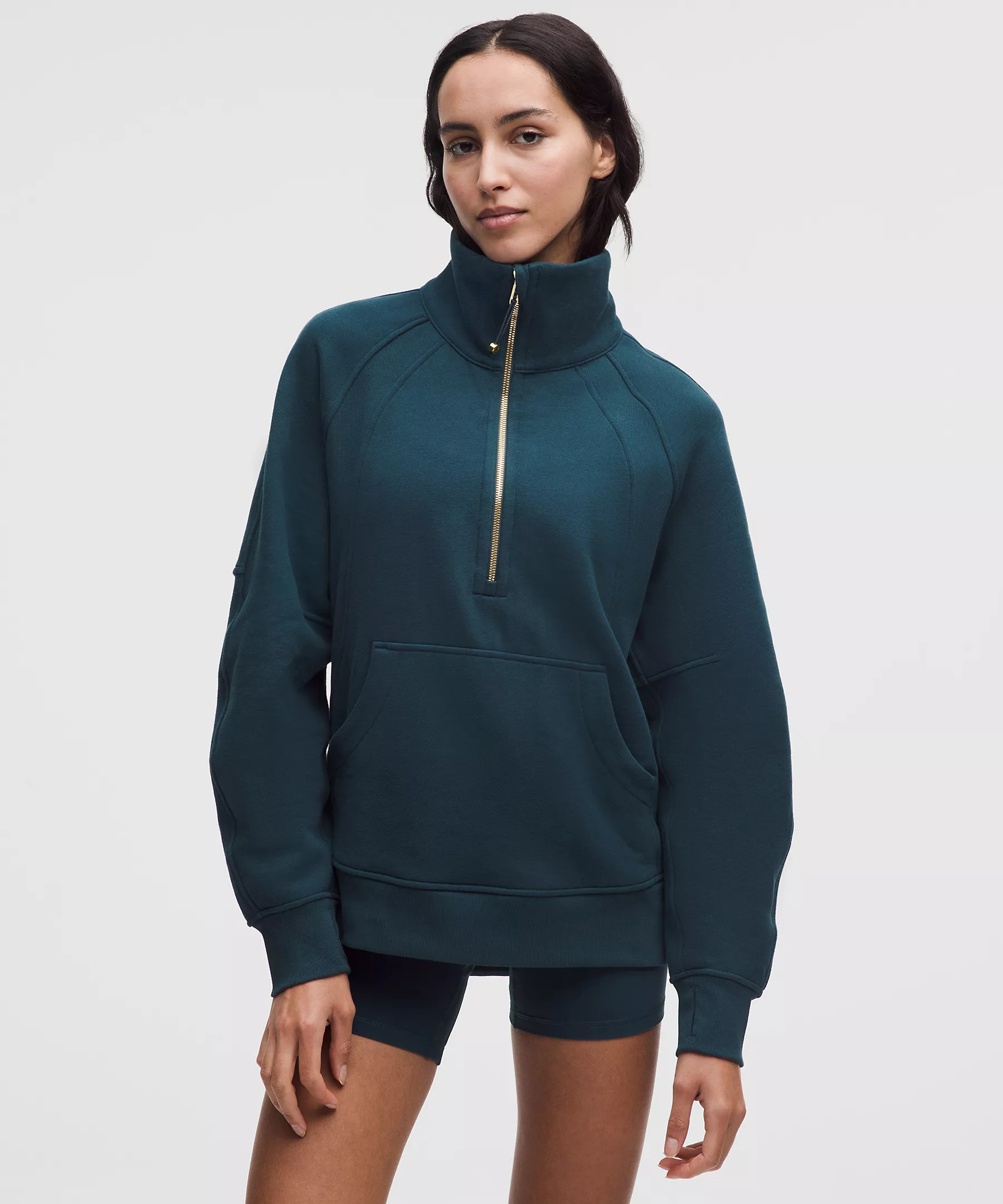 Scuba Oversized Funnel-Neck Half Zip | Lululemon (US)