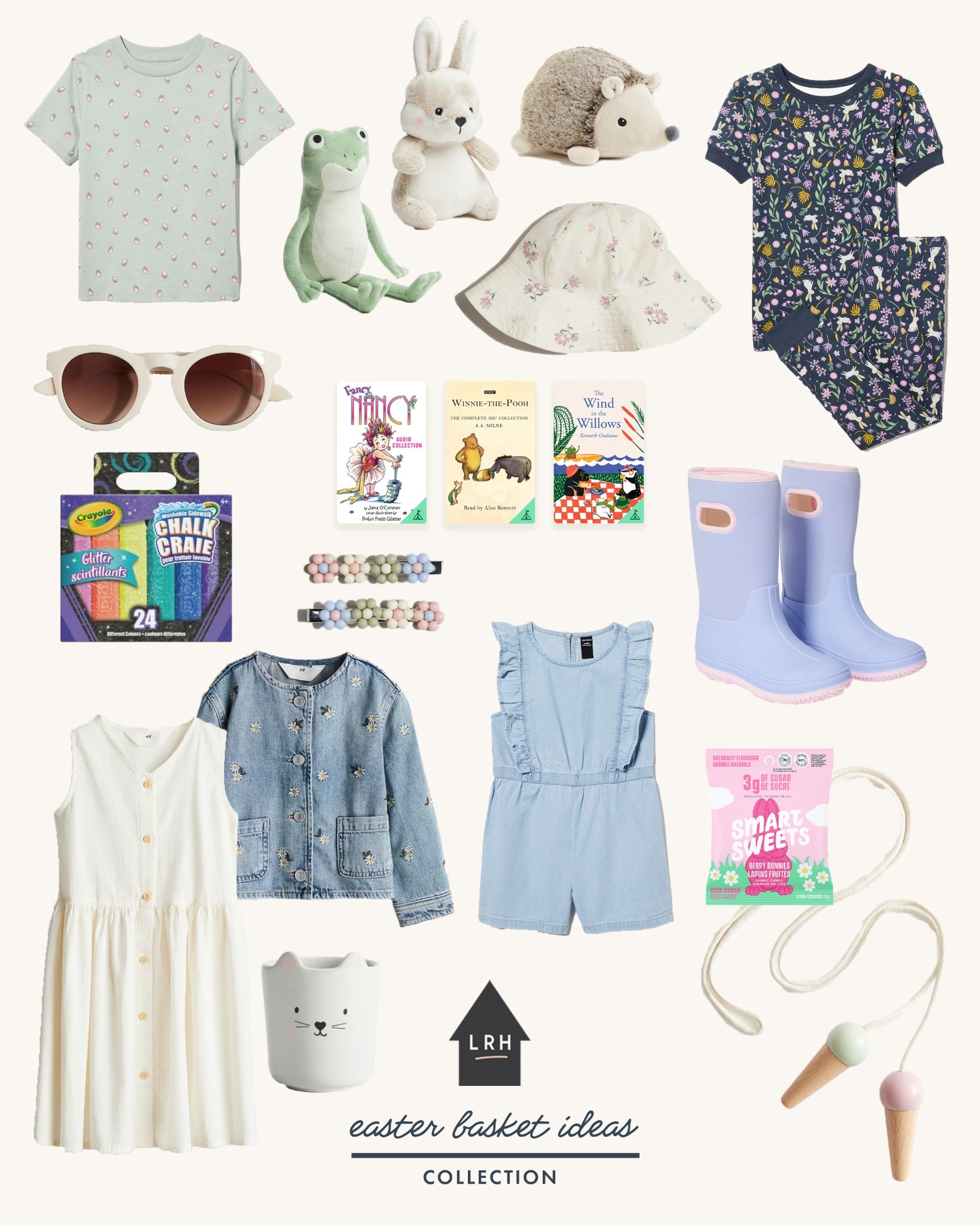 Looking for practical Easter basket ideas for girls? I’m on a mission to limit the candy and overwhelm this year by purchasing just a few items that serve a need, while still being fun for our girls! If you’re in the same boat, consider a pair of #rainboots, colourful #outdoorsctivities, or a floral #sunhat to use all season long! 🐥🐰

#Easter #EasterBasket #GirlsGifts #GirlsEaster #KidsEaster 


#LTKspring #LTKgiftguide #LTKkids