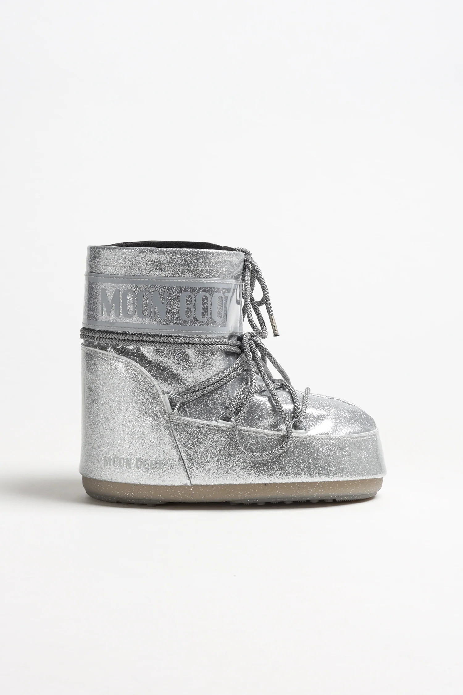 Moon Boot Icon Low Glitter in Silber | ANITA HASS