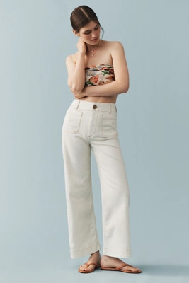 The Colette Full-Length Wide-Leg Jeans by Maeve | Anthropologie (US)