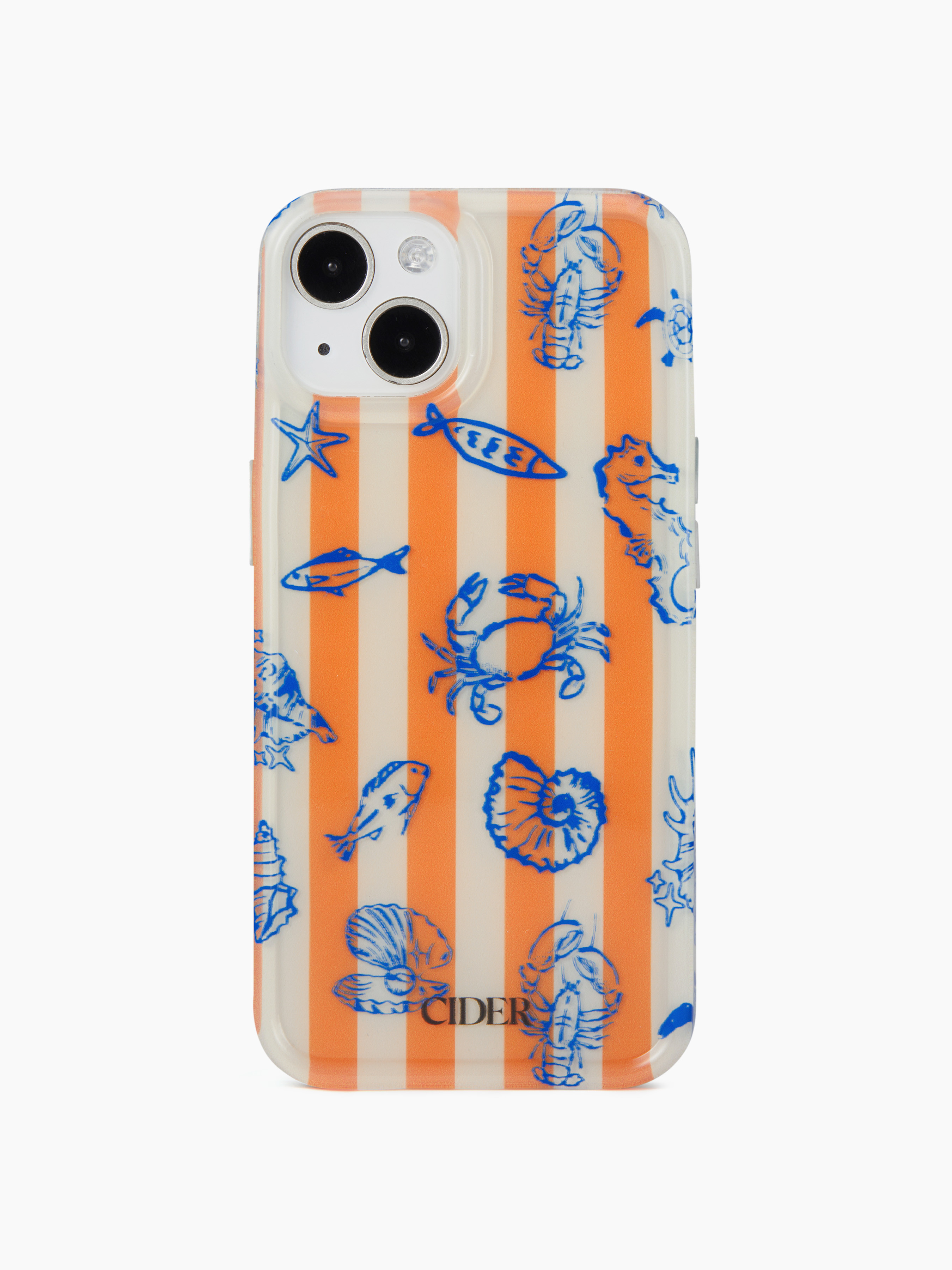 STARFISH & CRAB & SHELL & LOBSTER & FISH & SEAHORSE PHONE CASE For Daily Casual Vacation | Cider