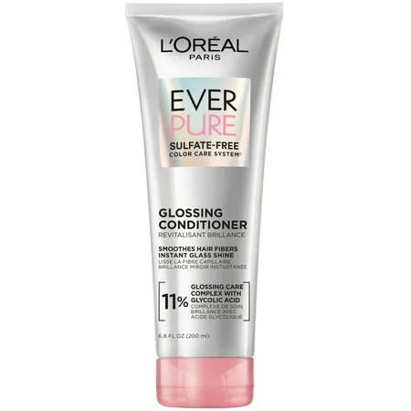 L Oreal Paris EverPure Glossing Conditioner Squeeze 6.8 fl oz | Walmart (US)