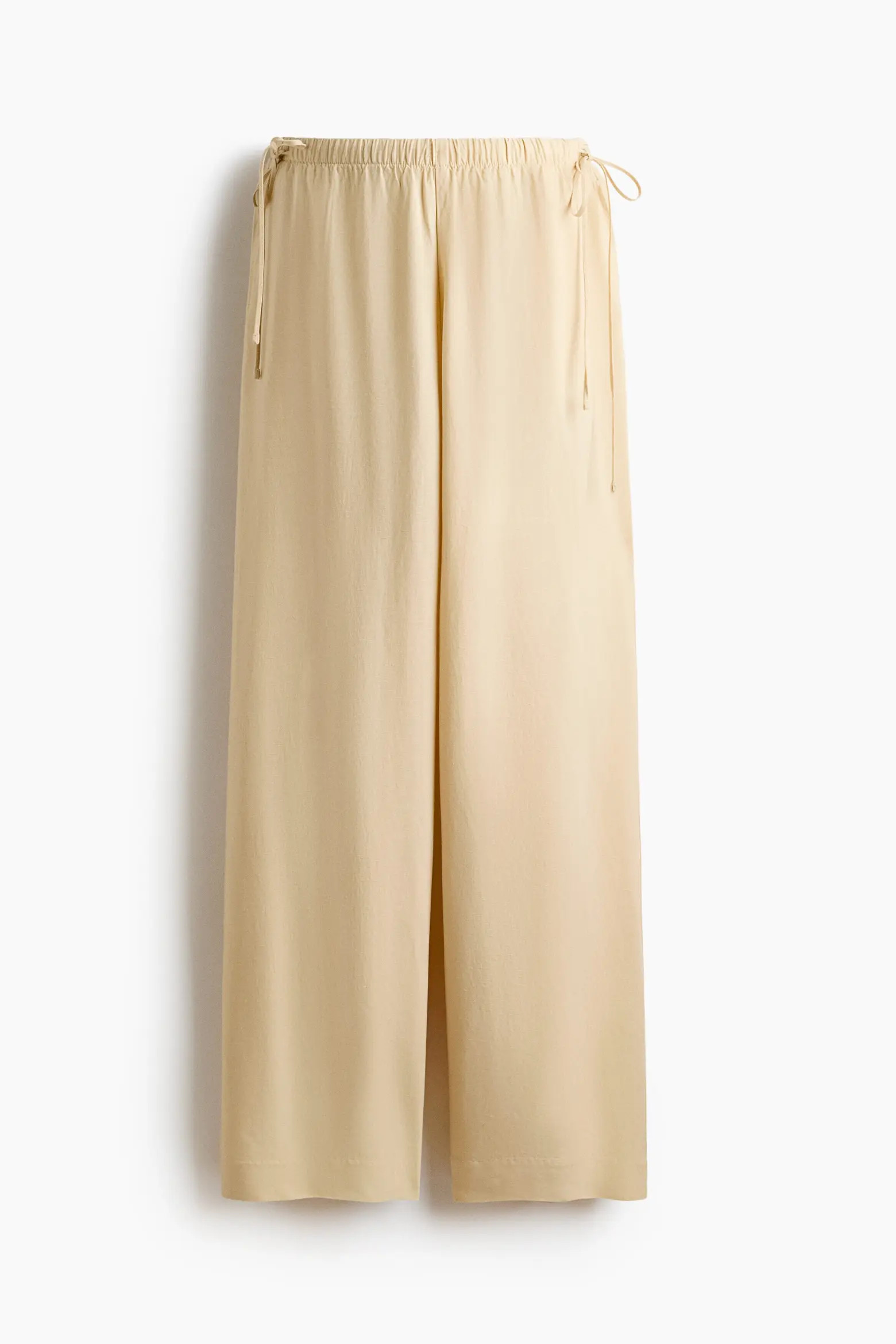Mama Linen-blend Drawstring Trousers (Women) | Nordstrom | Nordstrom