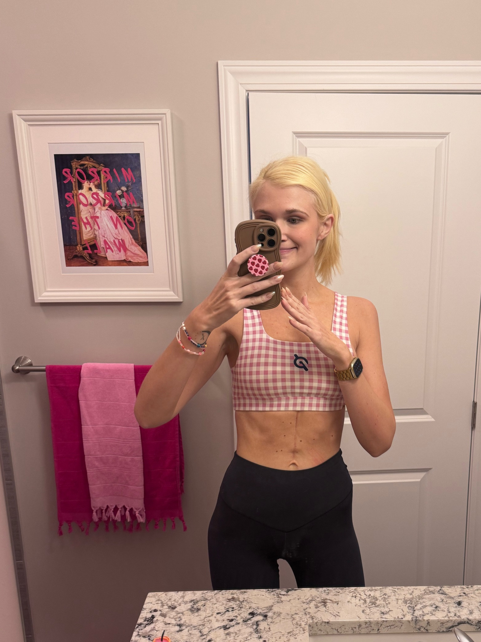 My favorite workout pants in navy blue 🤩 Everything (including the peloton set) is on sale! #workoutwear #athleticwear

#LTKfitness