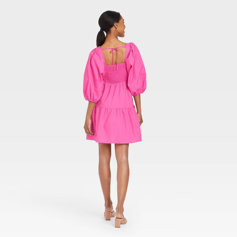 Women's Short Sleeve A-Line Dress - A New Day™ | Target