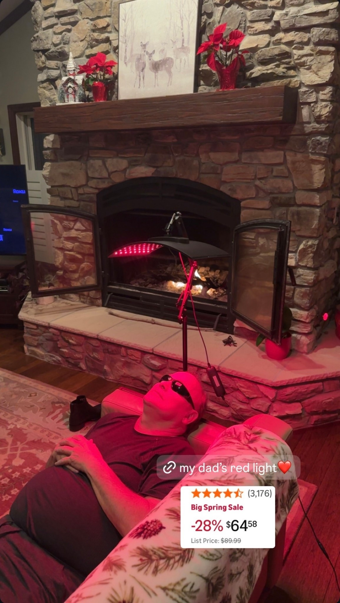 Amazon find
Red light 
Wellness