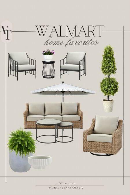 Walmart outdoor patio furniture finds! The viral set is back in stock but hurry before it sells out!! @walmart #walmarthome #walmartfinds 

#LTKsalealert #LTKhome #LTKSeasonal