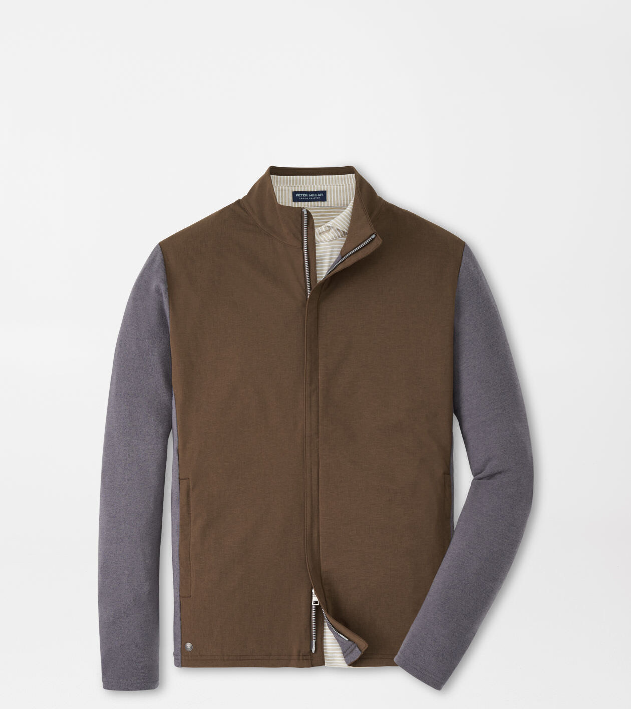Solstice Performance Hybrid Full-Zip Cardigan | Peter Millar