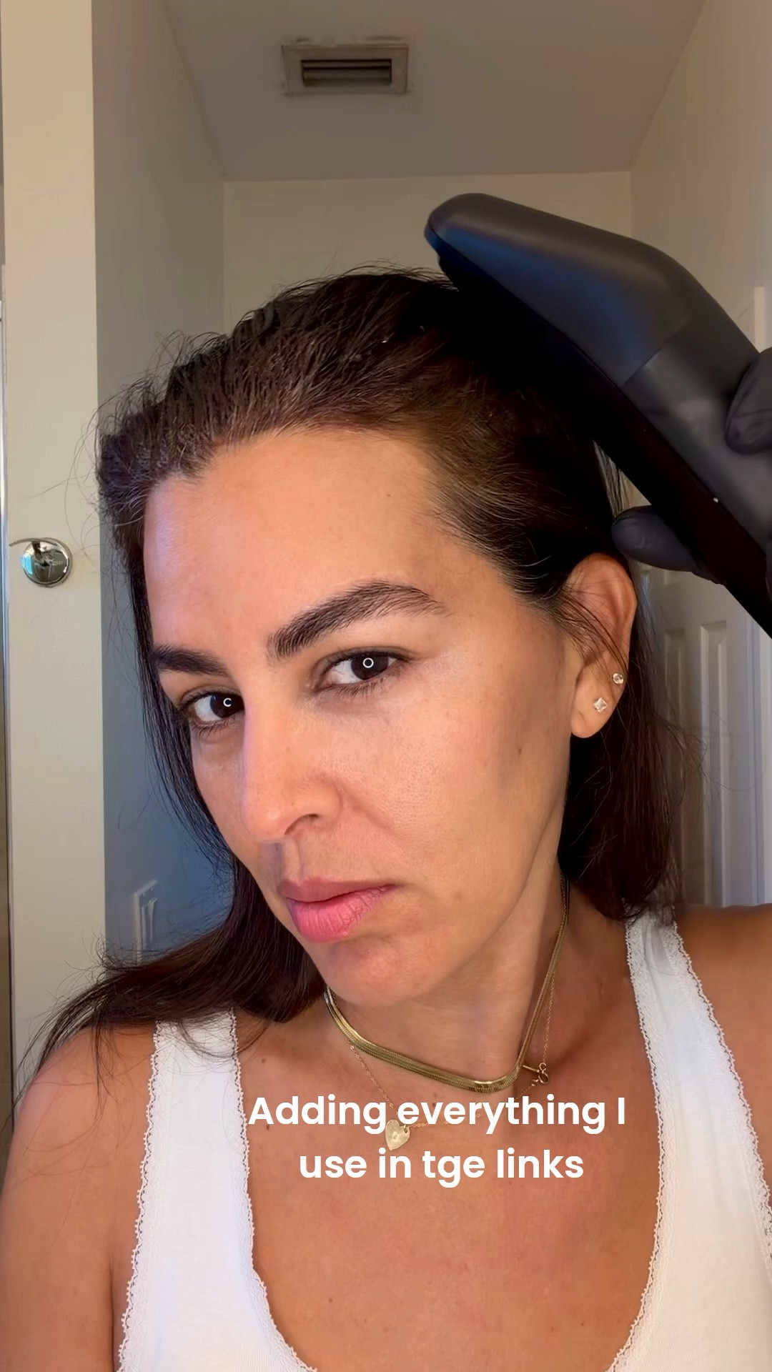 I’m using color 5A. And I’m only applying to roots. I do and all over color 2 a year. Size L in button down. 
Lipstick is 320 hush hush.


#LTKstyletip #LTKbeauty #LTKSeasonal