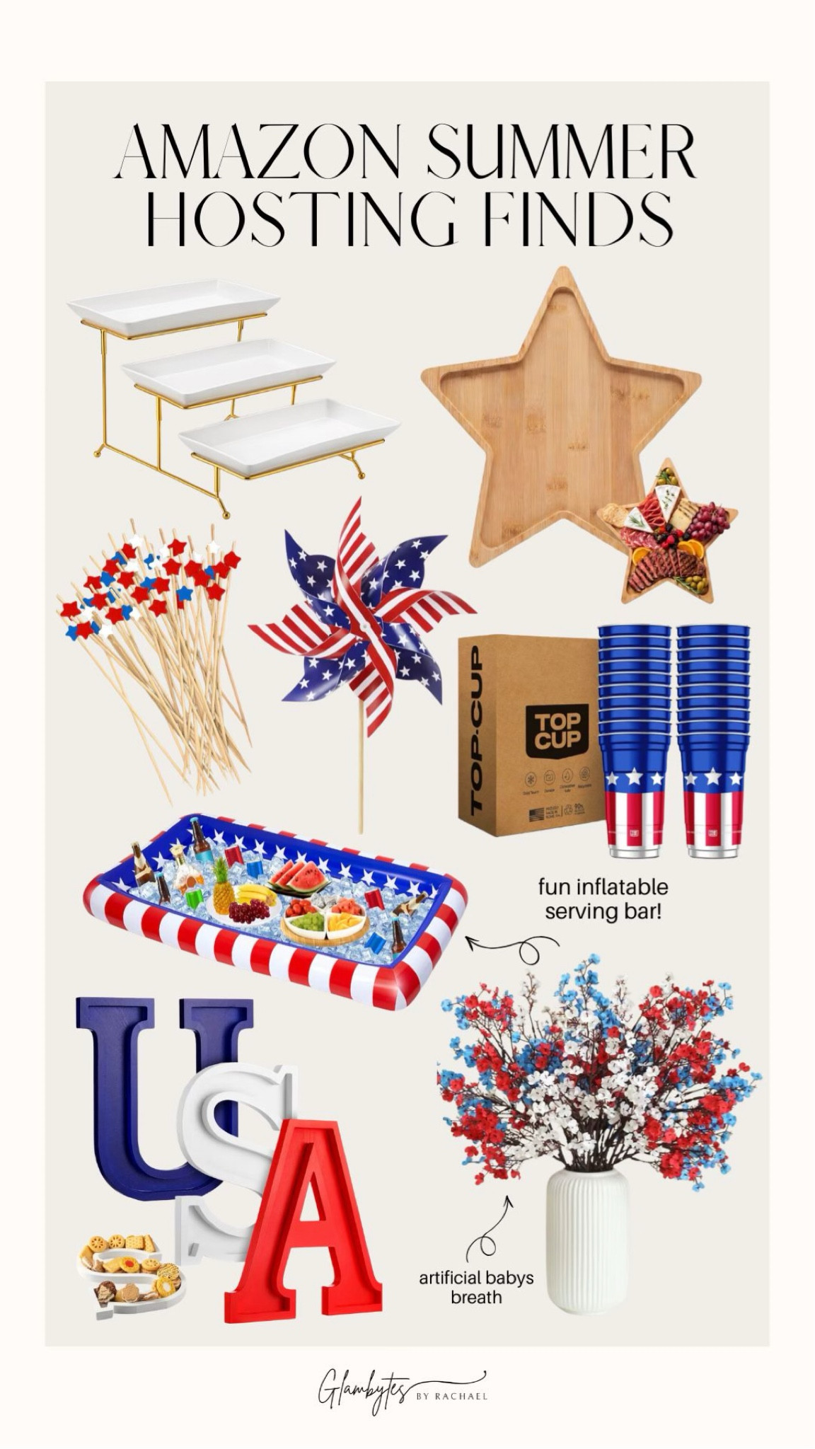 Amazon summer hosting finds!❤️🤍💙🎆 

holiday hosting, summer hosting finds, amazon hosting needs, hosting finds

#LTKSeasonal #LTKHome