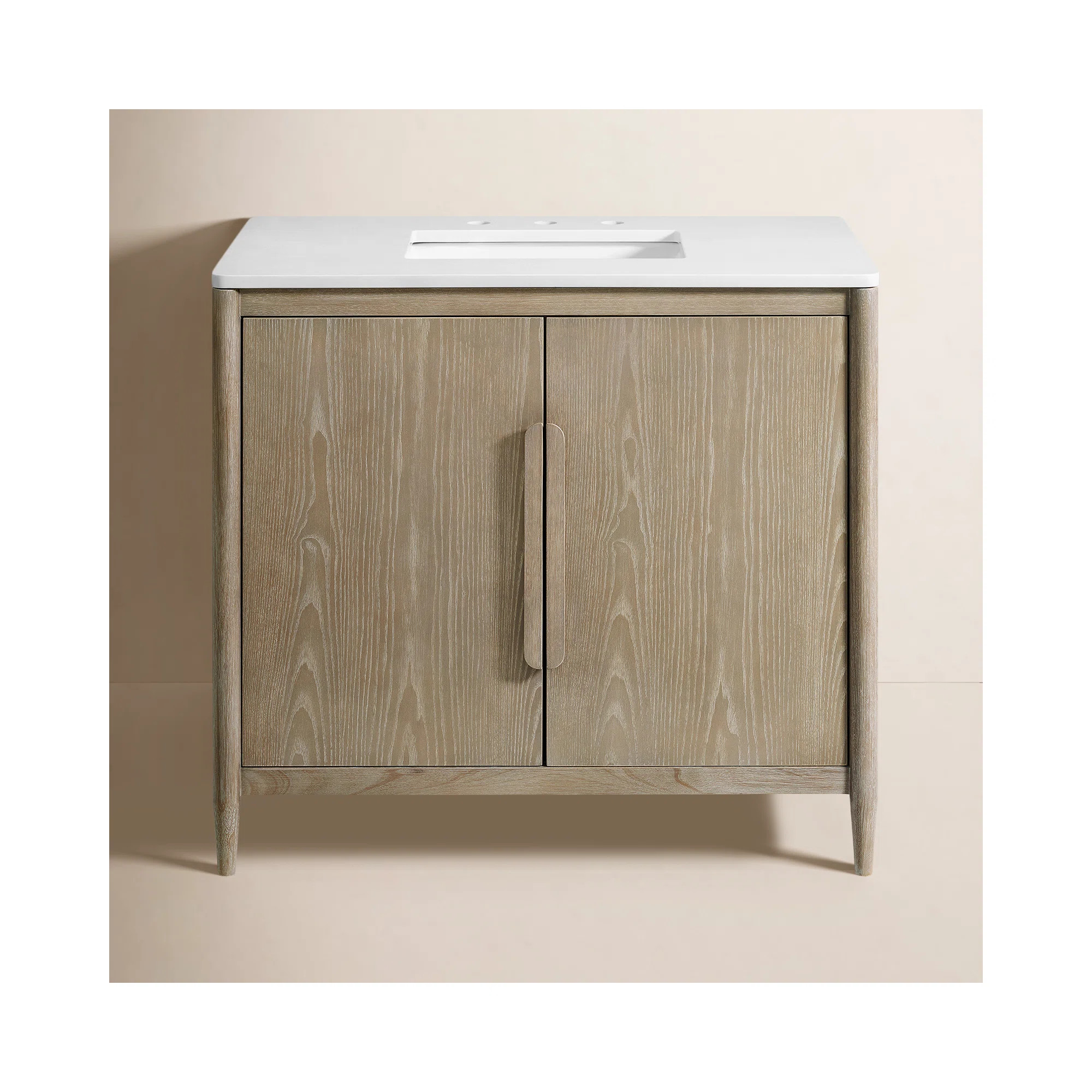 Joss & Main Elinor 36" Single Bathroom Vanity with Quartz Top  & Reviews | Joss & Main | Joss & Main