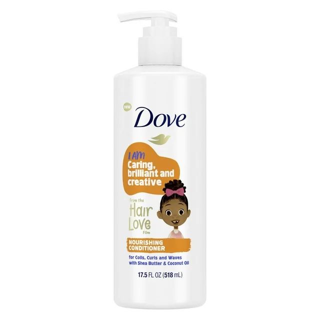 Dove Hair Love Daily Nourishing Conditioner Curly Hair with Shea Butter, Coconut Cookie, 17.5 fl ... | Walmart (US)
