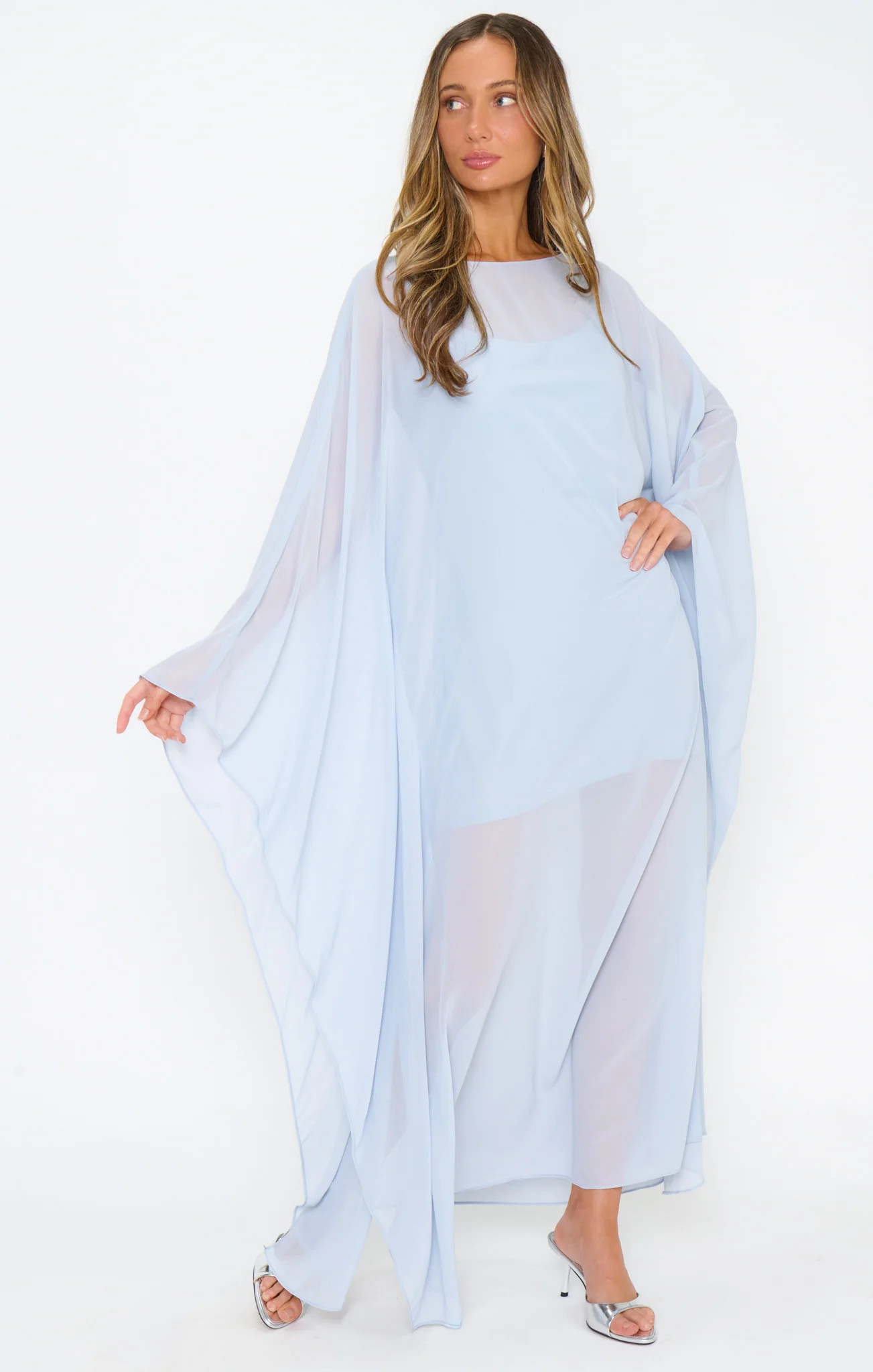 Olsen Maxi Dress ~ Pale Yellow Chiffon | Show Me Your Mumu