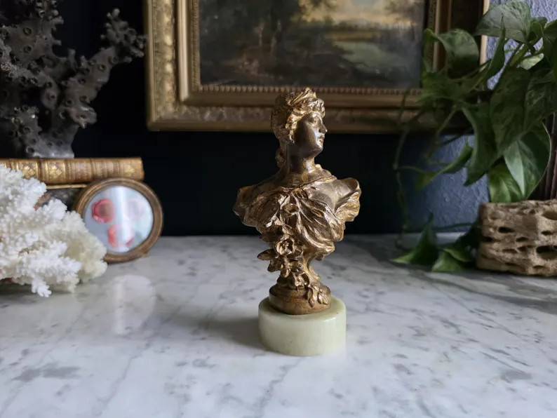 Antique Brass Art N | Etsy (Global)
