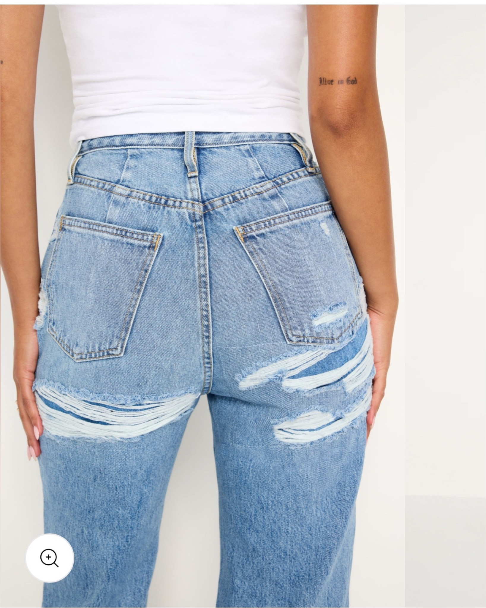 These jeans just came out and they look so flattering. Love the denim under the tips too. Cutest denim ripped jeans for summer and fall. 

#LTKparties #LTKSeasonal