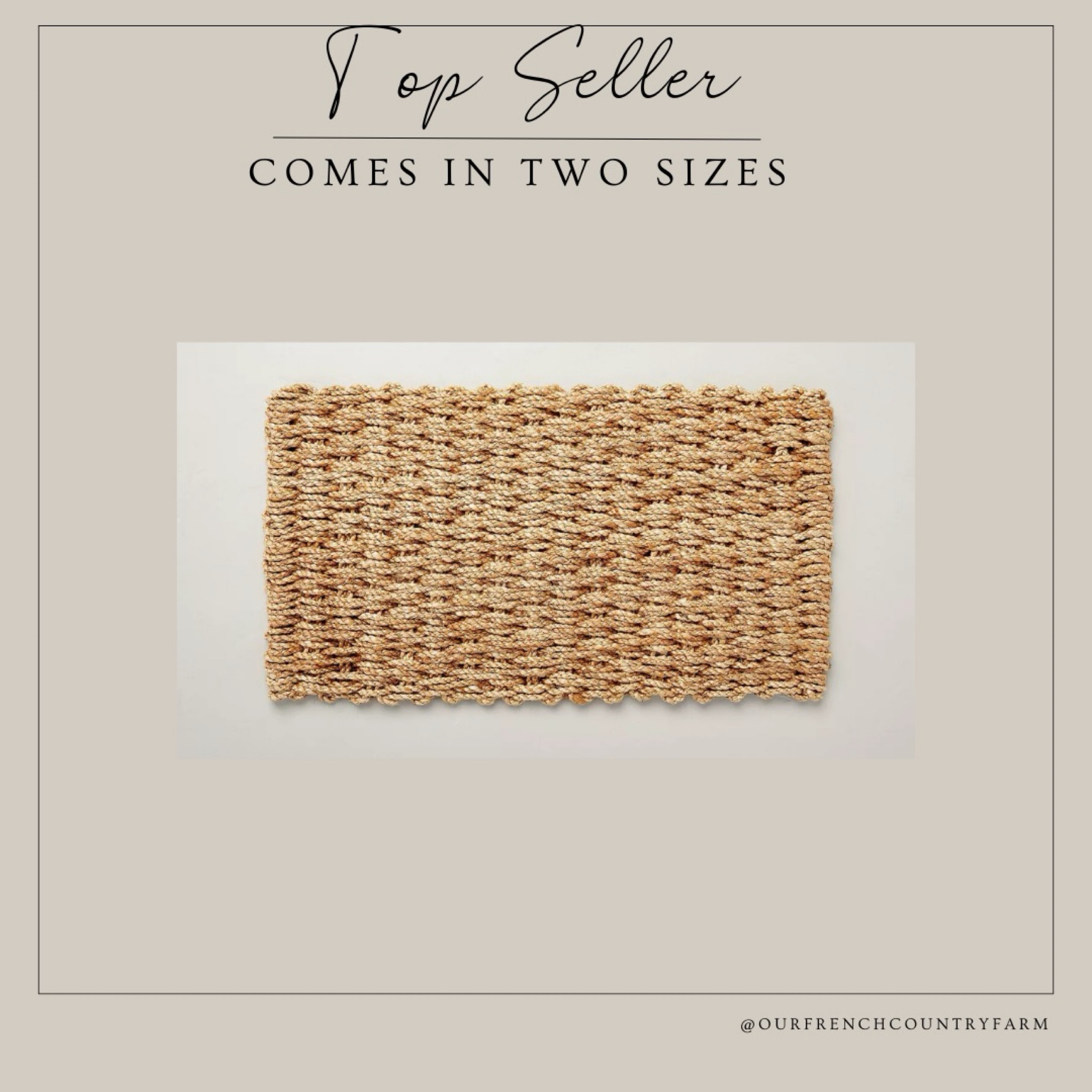 My favorite outdoor mat!  I have this at our back doors, side doors and Dutch door!  Comes in two sizes!

#LTKFamily #LTKHome