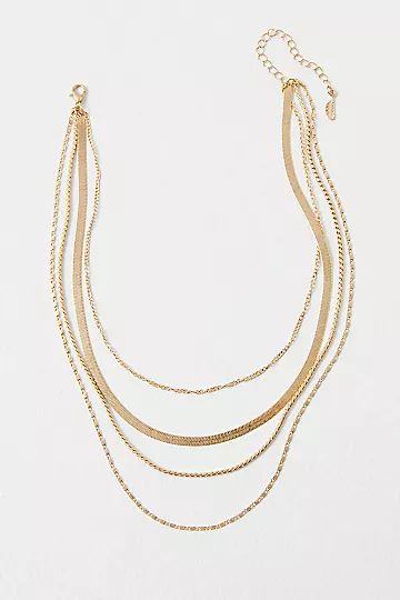 Gold Plated Lara Layer Choker | Free People (Global - UK&FR Excluded)