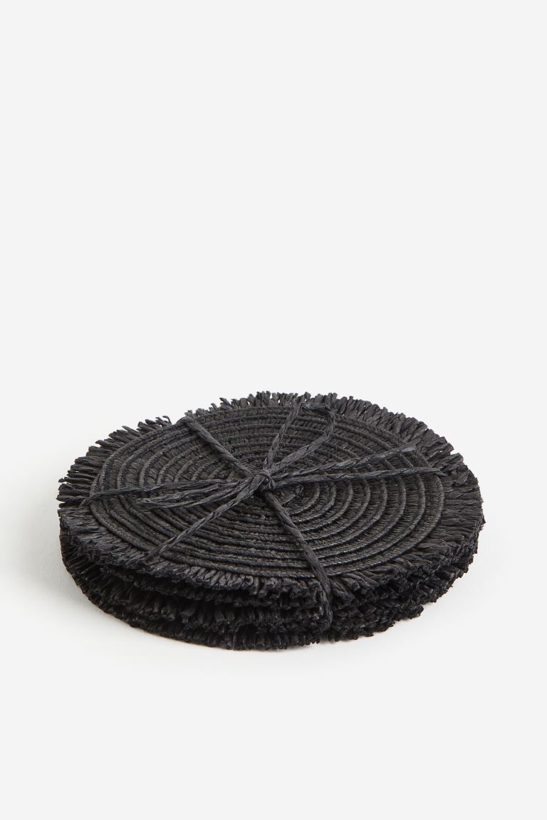 4-pack Straw Coasters | H&M (US + CA)