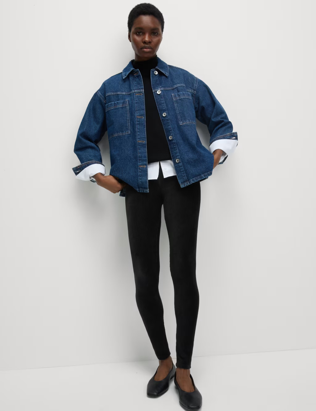 Cord High Waisted Leggings | Marks & Spencer (UK)