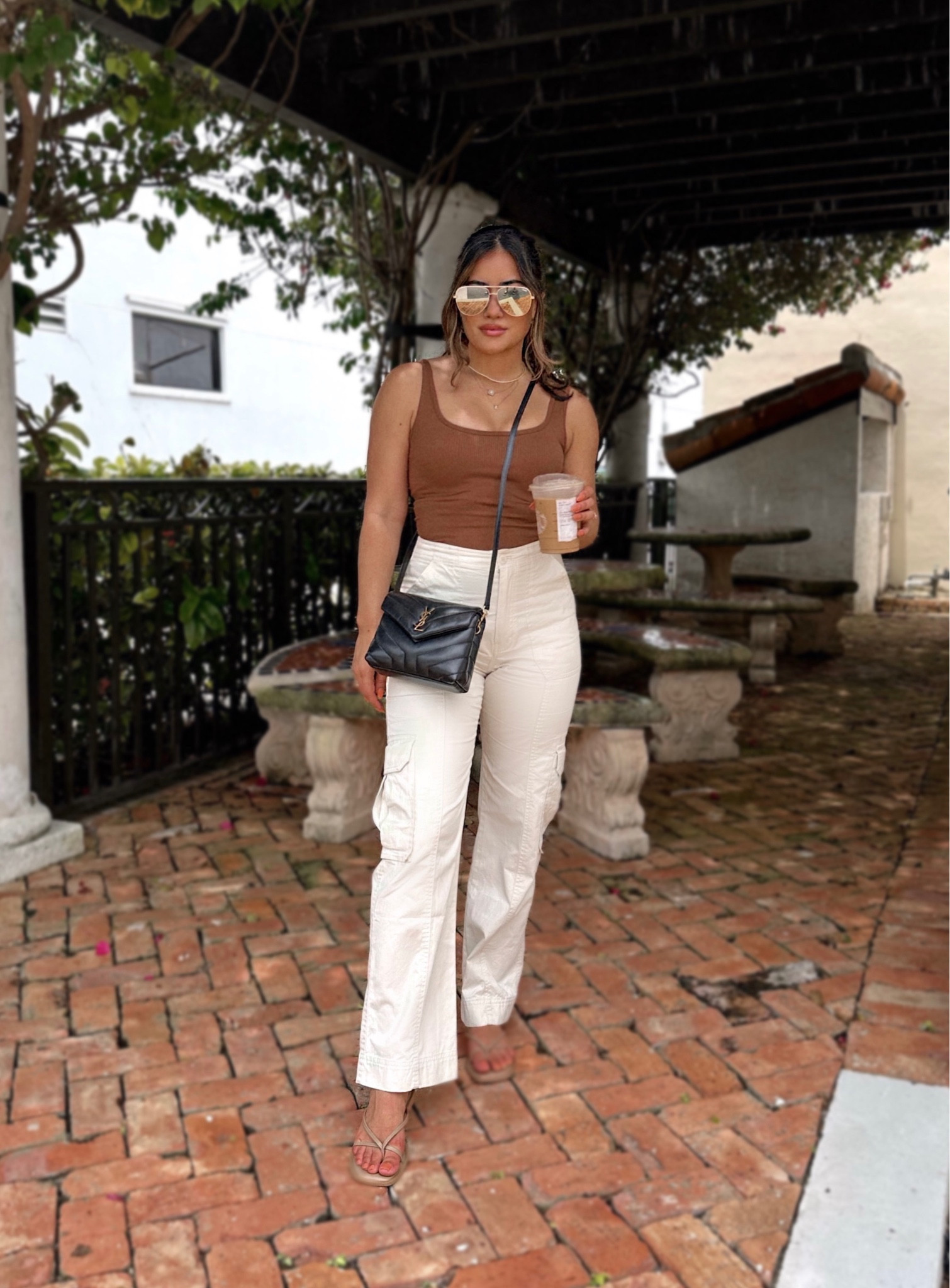 My bodysuit is so good for the price! It comes in a pack of 3 and is under $20. Wearing a Small.

My cargo pants are comfy and lightweight. I’m wearing a size Xsmall.

Cargo pants, bodysuit, ysl, neutral style, petite outfits, amazon fashion, Abercrombie, Steve Madden, summer outfits, vacation style, casual outfits  

#LTKunder50 #LTKsalealert #LTKFind